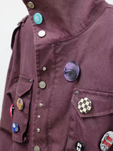 Set of Metal Status Label Badges