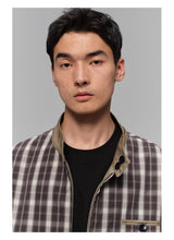Reversible Plaid Lined Cotton Harrington Jacket