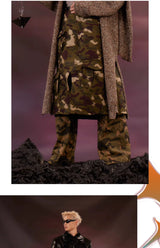Cute Unisex Military Double-layer Dinosaur Skort