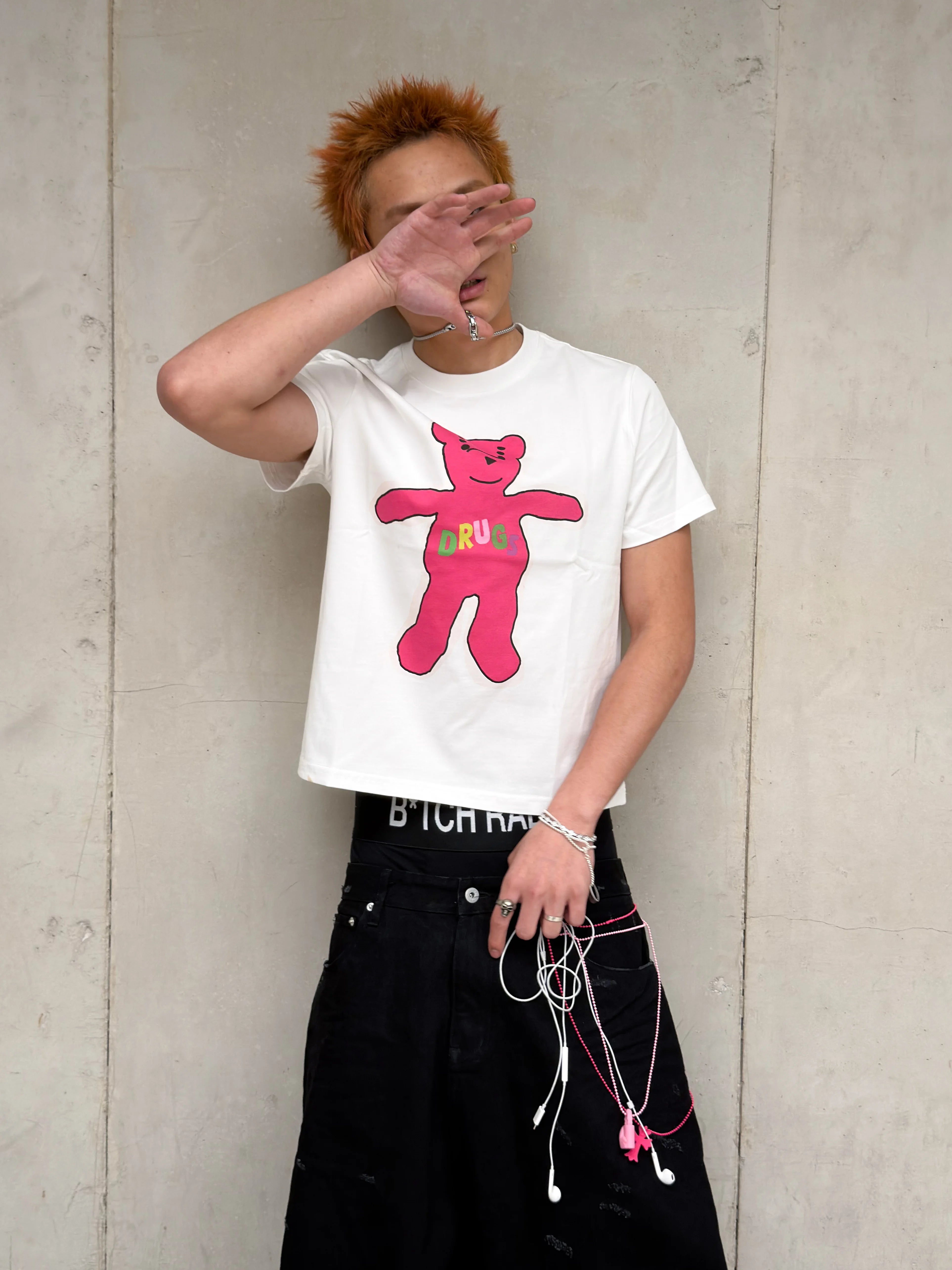 Heavyweight Graphic Print Cotton Tee