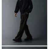 Men's Solid Waffle Mock Zip Sweatshirt