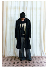 Padded Long 70% Australian Wool Coat