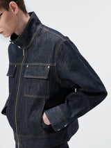 14oz Dyed Denim Short Jacket