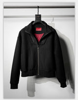 Australian Wool Stand Collar Puffer Jacket
