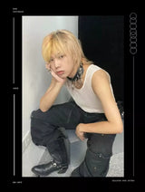 Unisex Deconstructed Black Patchwork Straight Jeans