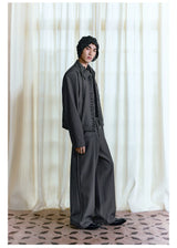 Boxy Fit Court Jacket YKK Zipper