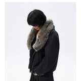 Waterproof Detachable Fox Fur Padded Coat
