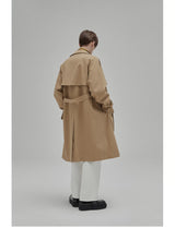 Vintage Double Breasted Belted Trench Coat