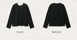 Men’s Waffle Henley Twofer Long-Sleeved Tees