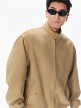 Vintage Suede Harrington Jacket