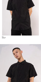 Men's Loose Retro Striped Button Shirt