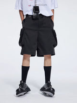 Men's Loose Tailored Pocket Shorts