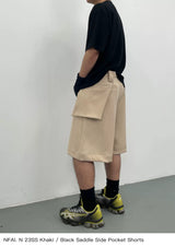 Wrinkle Resistant Saddle Pocket Shorts