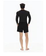 Soft Quick-Dry Fitted Long-Sleeve Top