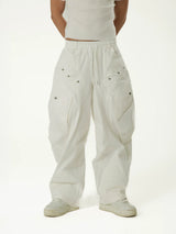 Men's Vintage Wide Leg Cargo Jeans