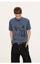 Vintage Graphic Loose Cooling Sorona Tee