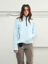 Warm Fleece Stand Collar Pullover Jacket