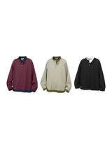 Two-tone Fake Two-piece Long-sleeve Tee