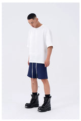 Men's Loose Reflective Short Sleeve Tees