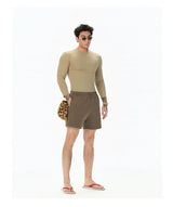 Soft Quick-Dry Fitted Long-Sleeve Top
