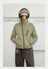 Men's Heated Zip Hooded Fleece Jacket
