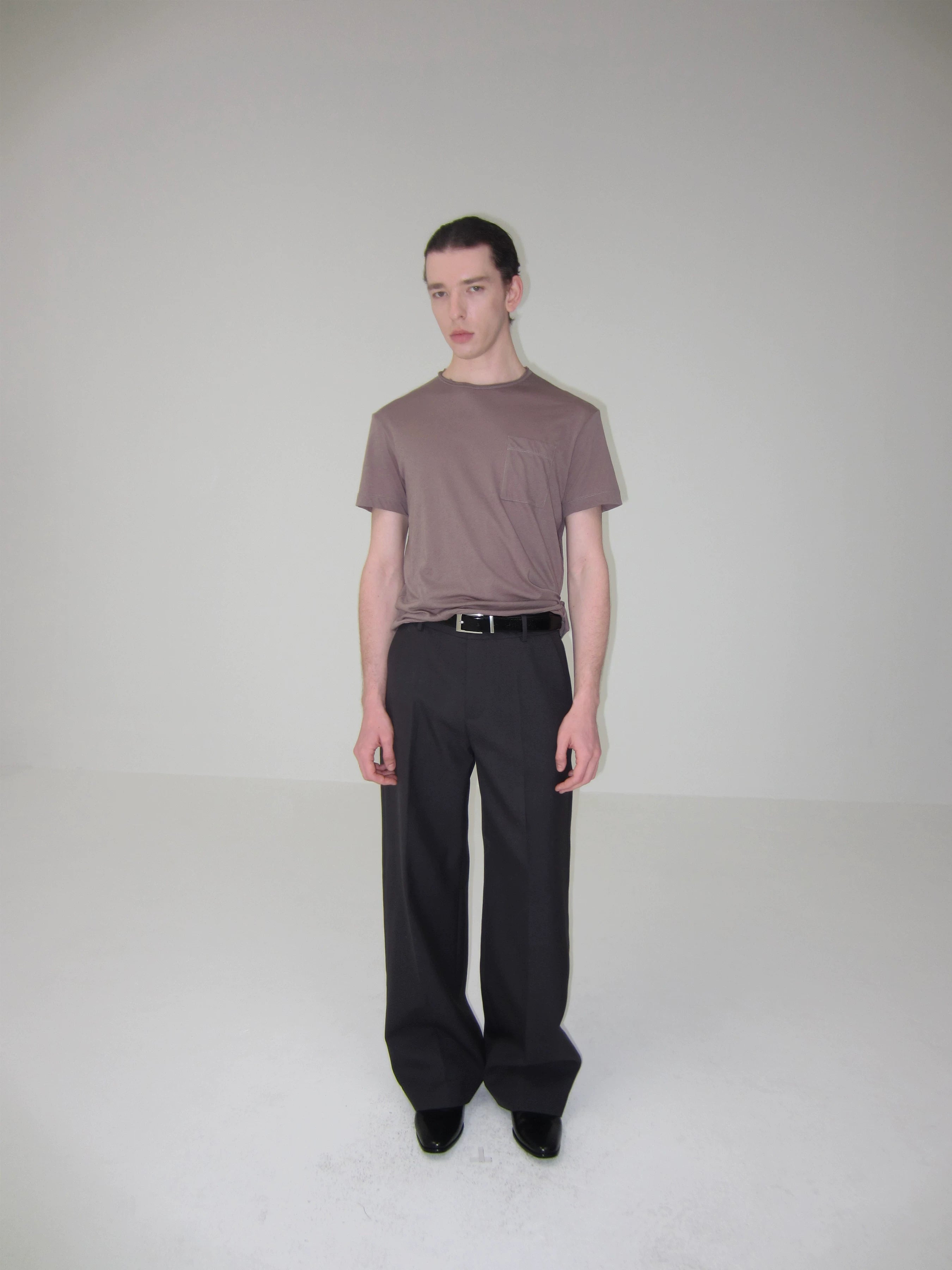 Chest Pocket Silk Cotton Tees