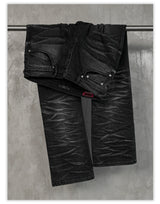 Stretchy Washed Flared Jeans