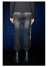American Vintage Star Drawstring Stretch Jeans