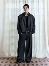 Baggy Deconstructed Tailored Pants