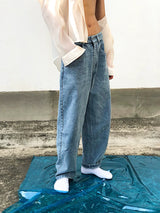 Vintage Hippie Wide Leg Jeans