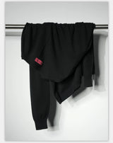 Fitted Dark Tailored Merino Cashmere Sweater