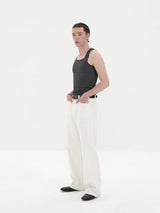 Flattering Lightweight Wide Collar Tank Tops