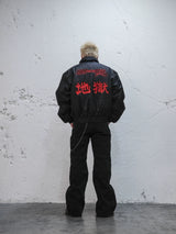 Hell Racing Embroidered Thinsulate Bomber Jacket