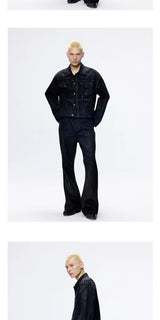 High Ounce Hand Waxed Denim Jacket