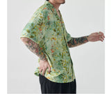 Loose Short Sleeve Hawaiian Shirt
