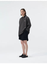 Triacetate Blend Belted Pleated Suit Shorts
