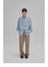 Striped Paneled Pocket Shirt