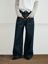 Men's Reversible Baggy Pocket Jeans