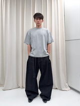 Oversized Short Sleeve Broad Shoulder Tees