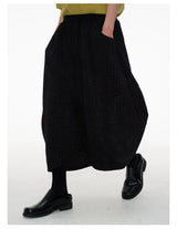 Jacquard Low-Rise Cropped Pants