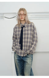 Unisex Long Sleeve Double Tie Shirt