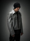 Vintage Stand Collar Biker Jacket