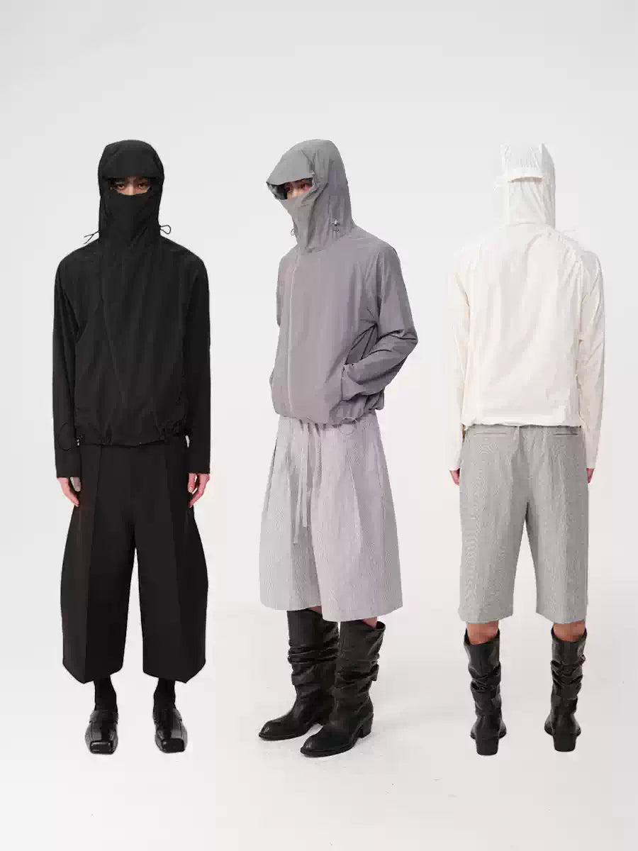 Hooded Drawstring UPF100+ Sun Protective Jacket