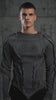 Lalavava model try-on video - mens-slim-striped-distressed-long-sleeve-tee